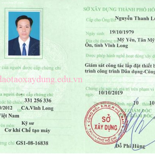 Tư vấn giám sát có cần chứng chỉ hành nghề theo lĩnh vực?